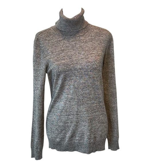 Calvin Klein Sweaters - Calvin Klein Gray Turtleneck Sweater with Slim Fit